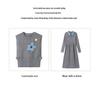 2025 Autumn/Winter Women's Temperament Knit Dress & Vest Set