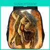 Durable Oxford Cloth Dinosaur Backpack For Kids Large Capacity School Bag