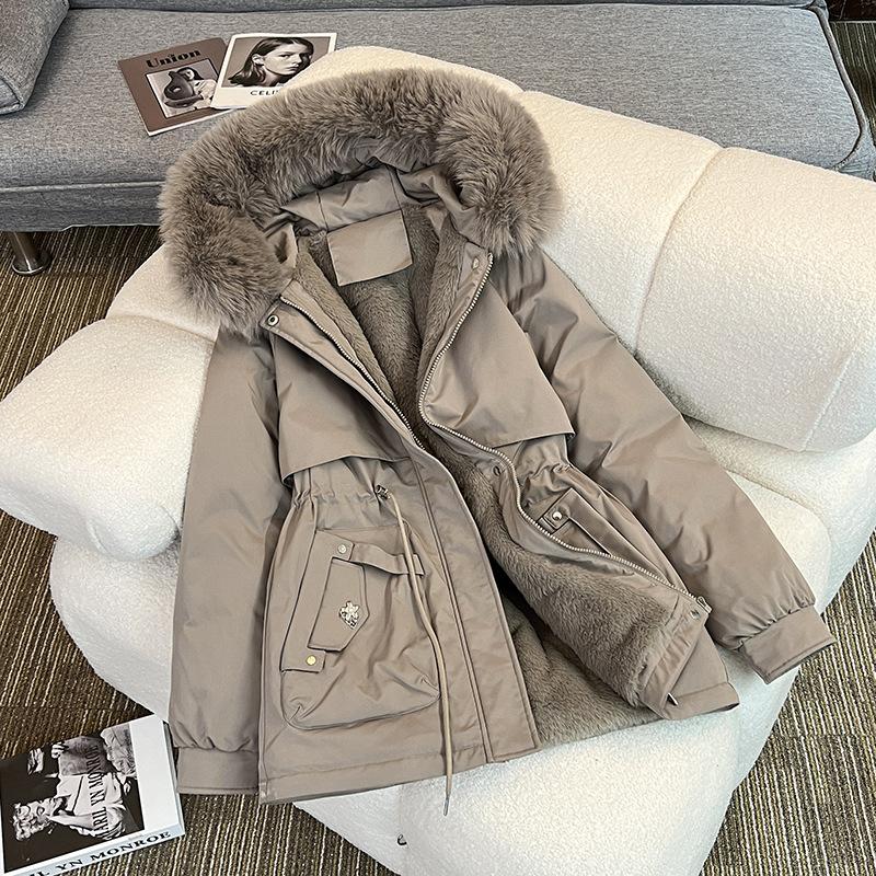 Cotton Padded Jacket, 2025 Winter New Style, Cotton Coat, Women's, Korean Version Medium To Long Length, Cotton Coat, Loose Jacket Cotton Jacket