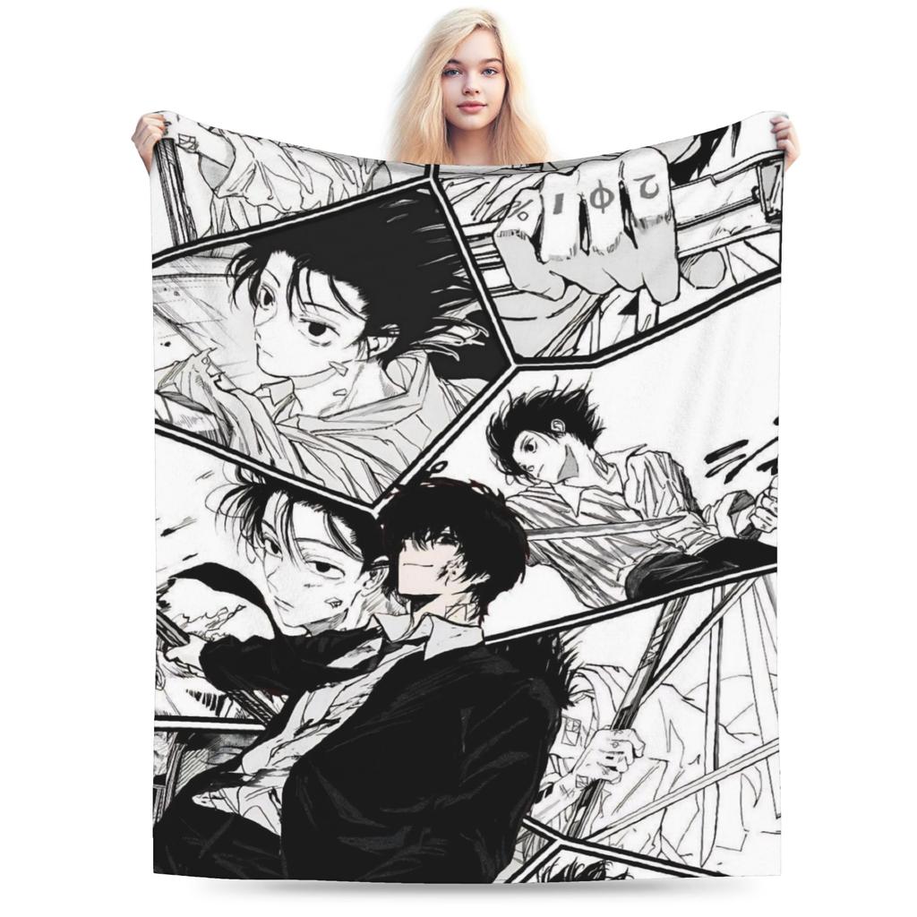 Nagumo Yoichi Sakamotos Days Blanket Cozy Soft  Throw Blankets for Sofa 50x60 Inch Multiple Sizes Bedding Throws