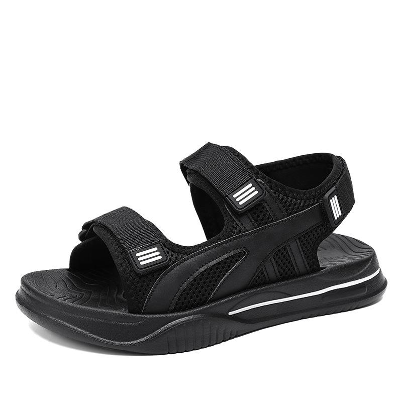 Korean Version of Casual Sports Sandals Men's Trend Summer New Outdoor Beach Shoes Men's Non-slip Thick-soled Outer Slippers