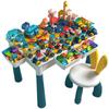 Compatible Educational Toys 3-6 Years Old Douyin Kuaishou Children'S Building Block Table Large Particles Multifunctional Large