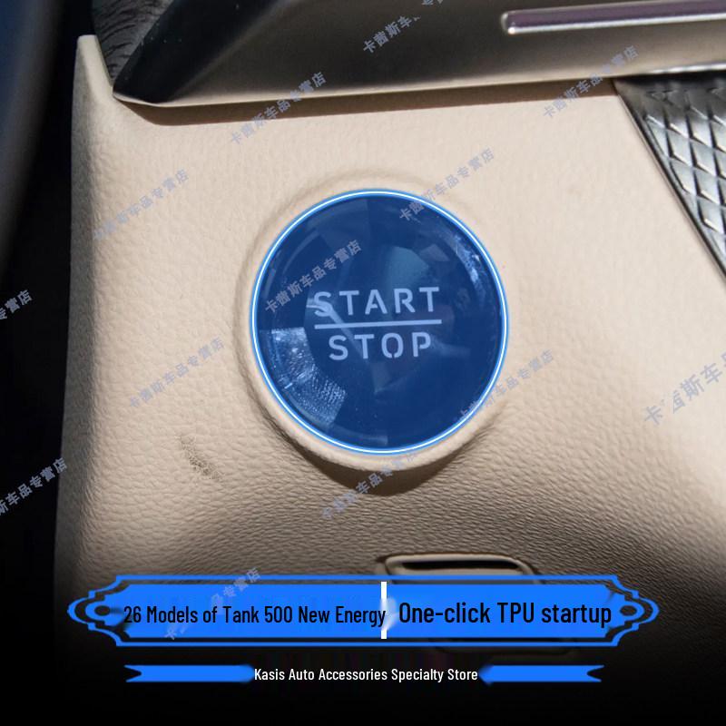 Compatible with Instrument Panel and Center Console Film Protection for 26 Tank 500 Models.