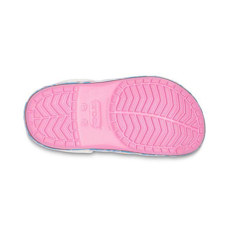 Crocs Classic Clog Fun Academy Unicorn Comfortable Daily Kids Sandals Kids Sandals Rose-Pink 207071-669