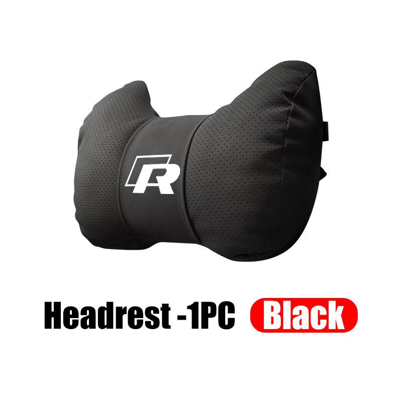 Car Neck Headrest Lumbar Support Pillow Relieve Back Pain For Volkswagen VW Scirocco Jetta Beetle Golf 4 5 6 Passat Polo B5