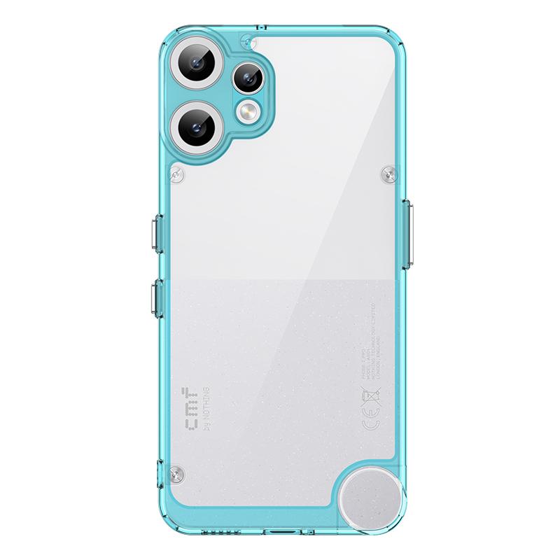 For Nothing CMF Phone 2 Pro Case Nothing CMF Phone 2 Pro Cover Funda Shockproof Clear PC + TPU Silicone Protective Phone Cover