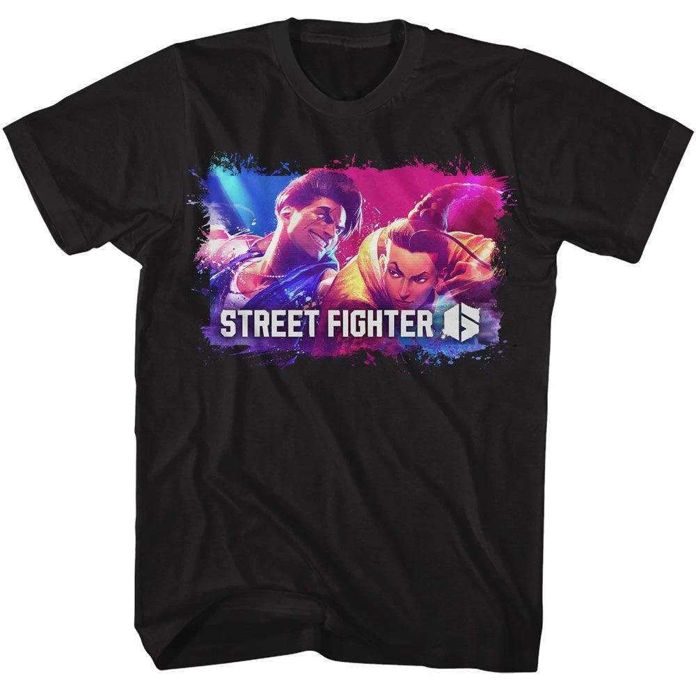 Street Fighter Splatter Box Gaming Shirt 140