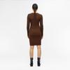 Langärmliges Kleid mit V-Ausschnitt OBJAE THESS Damen OBJECT