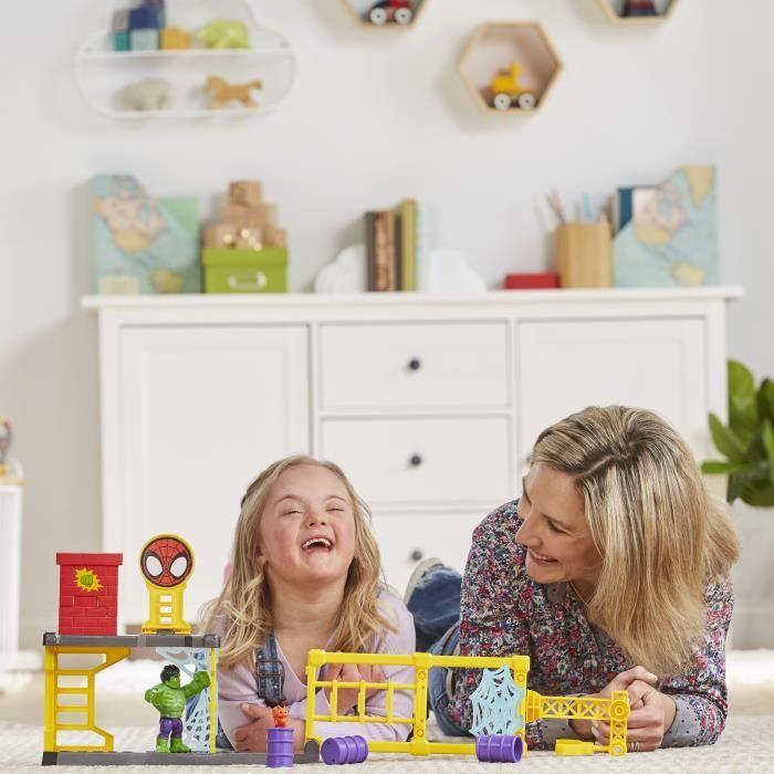 Jouet Hulk Spidey et ses Amis Extraordinaires - Chantier de déconstruction HASBRO