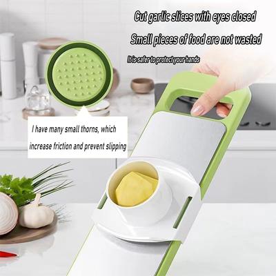 Stainless Steel 5 In 1 Vegetable Cutter Cheese Grater Onion Slicer Kitchen Knife With Handle for Potatoes Carrots and Vegetable