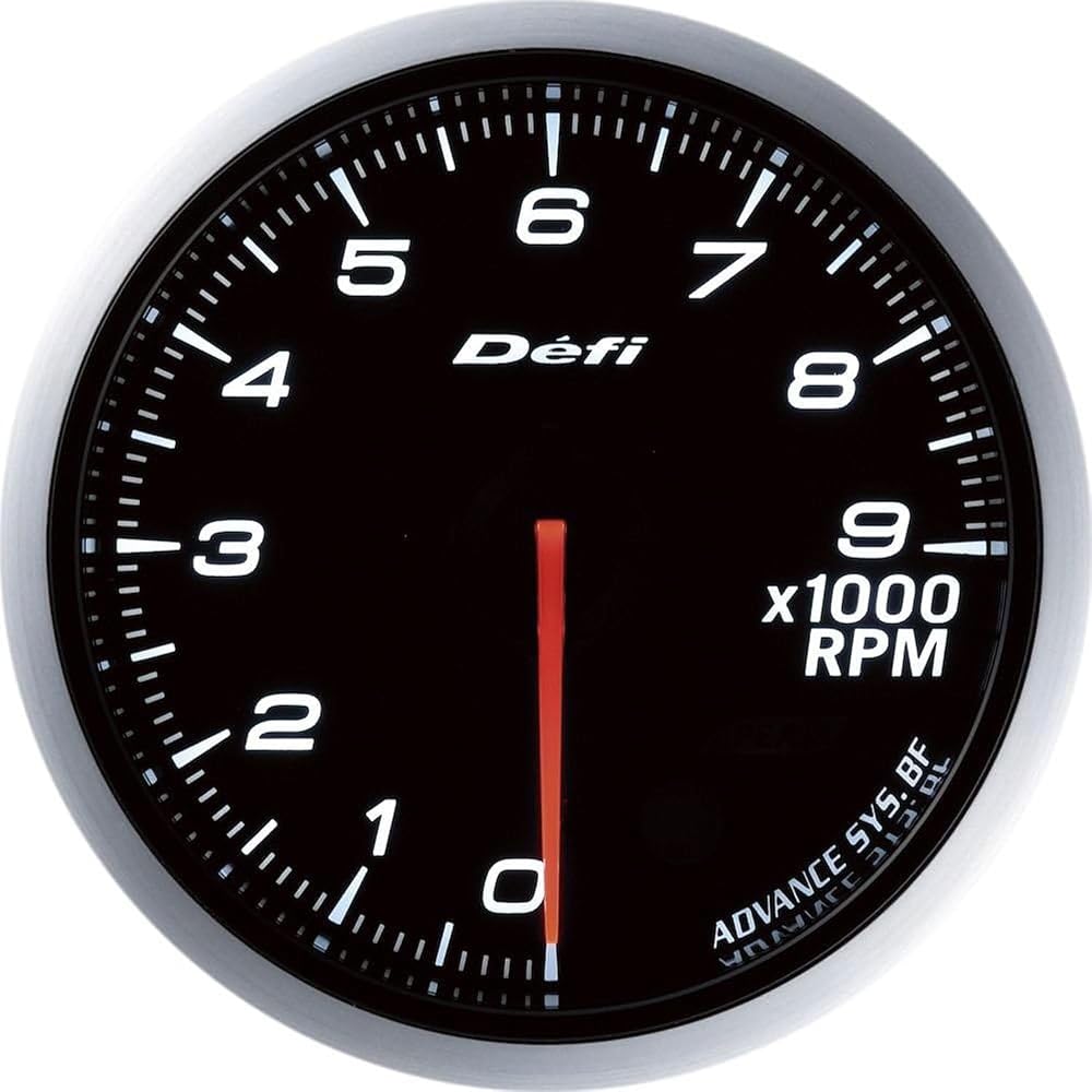 Defi Gauge Defi-Link ADVANCE BF Tachometer White Automotive Instrument