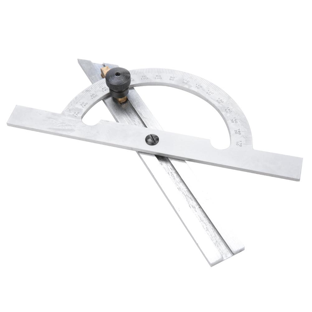 100x150mm Carbon Steel Adjustable Protractor Angle Ruler Tool Measuring & Gauging Tool