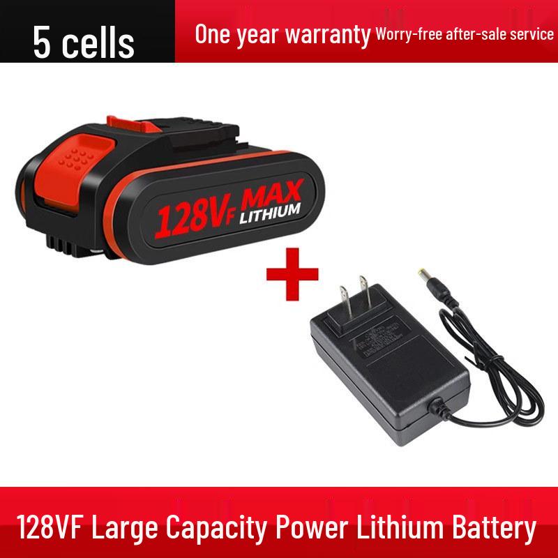 Cordless Drill with Universal Large Capacity Lithium Battery - 21V Electric Screwdriver Pistol Drill with 36VF/48VF/98VF Options.