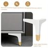 4pcs Furniture Legs with High Load-bearing Capacity, Metal Replacement Legs Suitable Cabinets Beds Easy To Install Furniture Leg