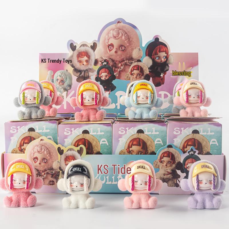 Populaire Kerst Abubu Pop Mart Poppen Ornament Blind Box Speelgoed