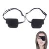 Eye Patch Unisex Black Single Eyepatch Washable Adjustable Blindfold