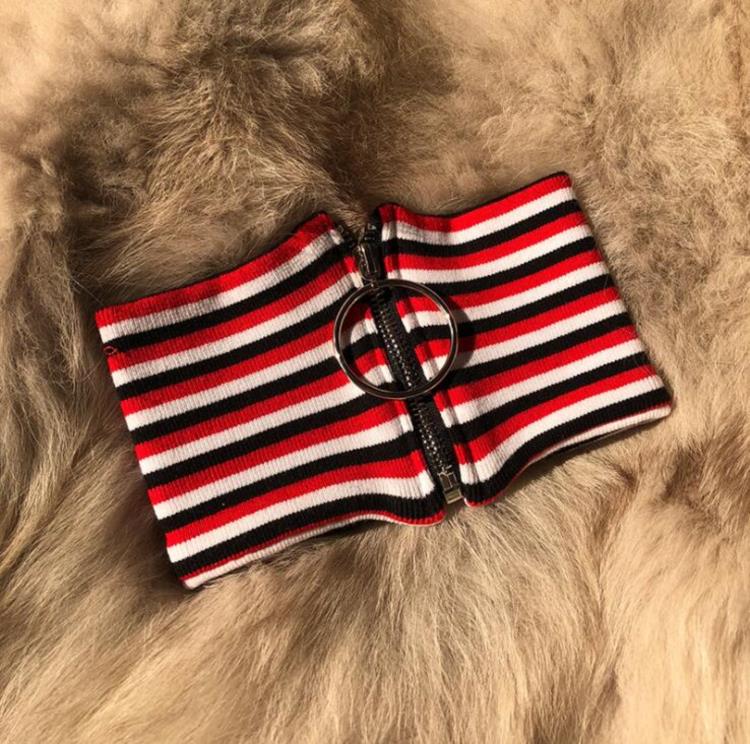 Removable Collars For Women  Vintage Zipper Fake Collar Women Detachable Collars Stand Women Shirt False Collars Nep Kraagie