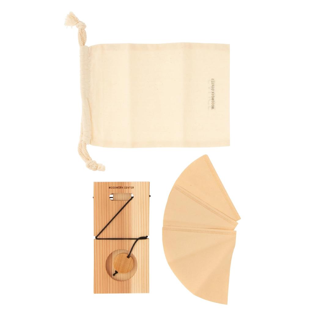 WOODWORK CENTER Portable Coffee Dripper Stand, 9 x 18 x 2 cm, DR17-018