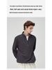 2025 Men's Stand-Collar Casual Orlon Sweatshirt Jacket: Trendy, Loose, Warm for Autumn/Winter
