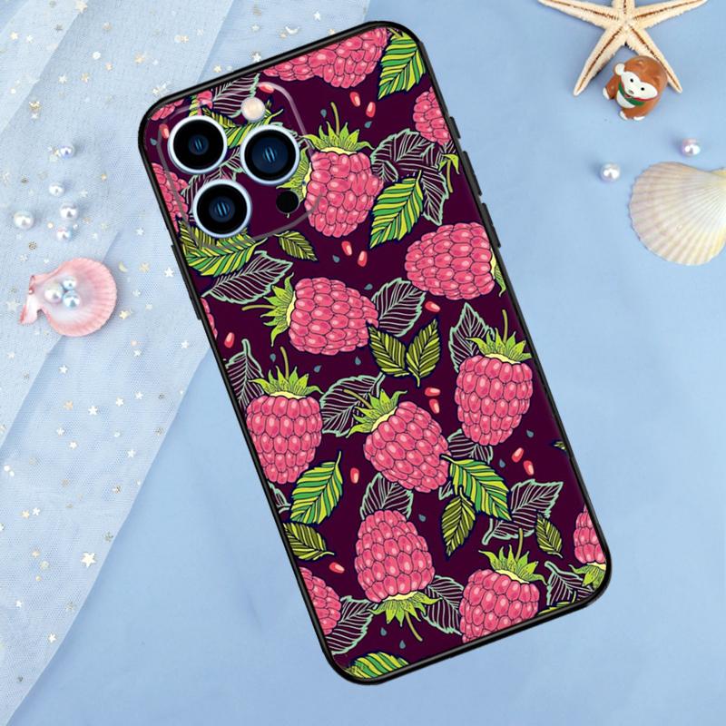 Avocado Pear Papaya Pomegranate Case For iPhone 17 Pro Max16 15 14 13 11 12 Pro Max Plus 12 13 Mini 16e 17 Air Back Cover