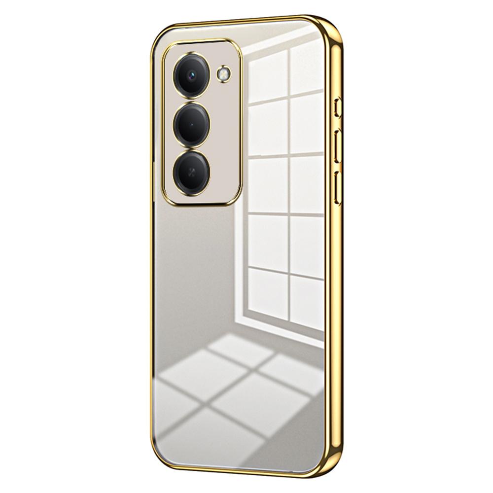 Handyhülle für Xiaomi Redmi 15 5G (EU) (171 mm) / 15 4G (EU) (171 mm) Galvanisierter Rahmen Weiche TPU-Handyhülle