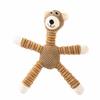 Bite-Resistant Velvet Animal Sound Toys for Small Dogs