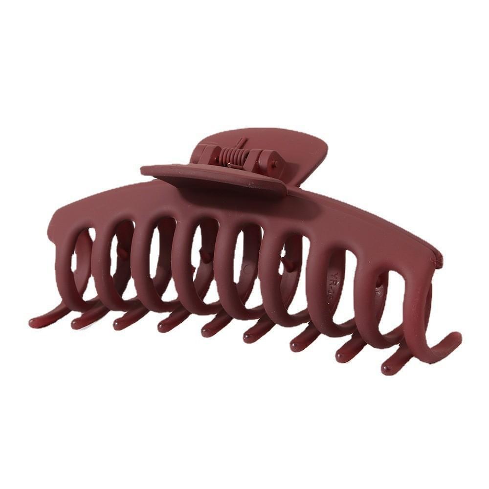 11CM Dragon Bone Hair Claw Clip Matte PS Plastic Hair Claw for Women Girls Non Slip Hair Accessories
