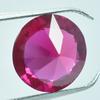 Naturalny Czerwony Rubin o Okrągłym Szlifie 6.60 Karata CERTYFIKOWANY Luźny Kamień Szlachetny SU-939-R