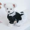 Dog Princess Dress Dog Dresses Velvets Dog Tutuu Dress Dog Costume Pet Dresses Dog Clothing Dog Bows Dress Puppies Dress