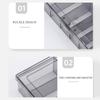 12 Grids Transparent Empty Nail Foils Storage Box Plastic Jewelry Beads Gems  False Nail Art Tips Box Case Organizer