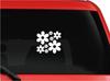 Blumen-Vinyl-Autoaufkleber, Schönes Blumen-Dekal, Universelle AußenDekoration für Motorrad Auto Fenster