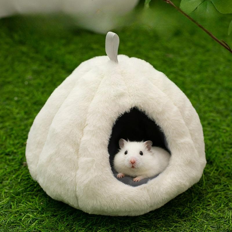 Hamster Winter Warm House Small Pet Nest Sleeping Bed Hamster Cage Rabbit Accessories Rabbit Cage Hamster Accessories