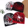 Versatile wool hat adult spider web European, American autumn and winter cold warm cold hat jacquard knitted hat