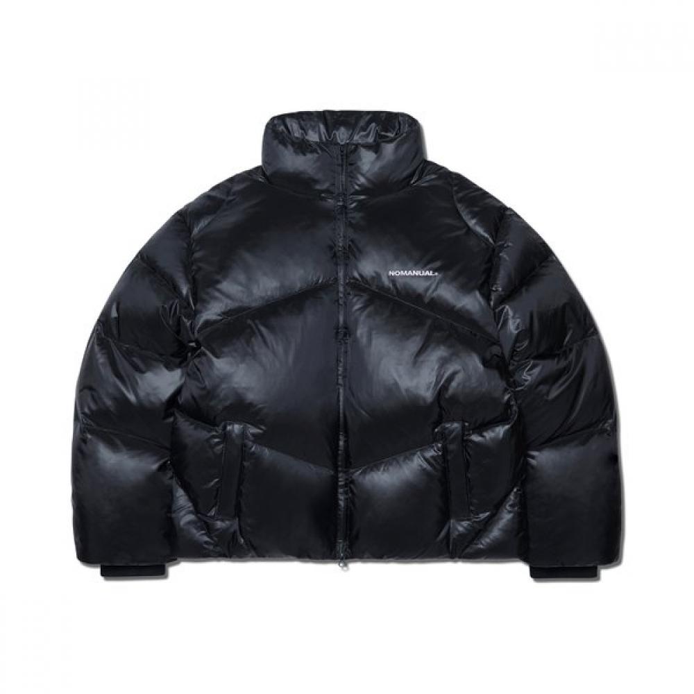 NOMANUAL 23осень/зима Skadi Утиный Пух Глянцевый Черный M