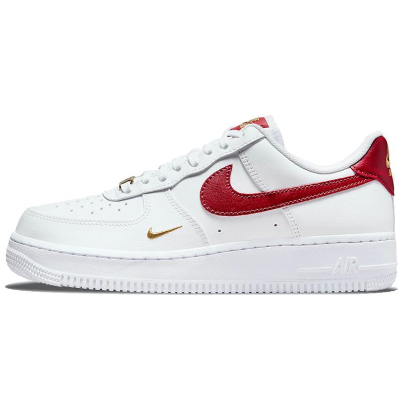 Nike Air Force 1 Essential Low 'White Gym Red' Women's  Sneakers  CZ0270-104