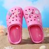 Starfish Seashell Clogs for Girls, Cute Shoes Accessories, Girls DIY Sandals Beach Decoration Outdoor Slippers 3057
