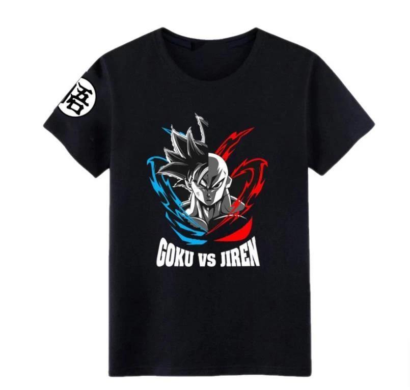 Dragonball Z Cosplay Anime Manga T-Shirt Tee Costumes Black Polyester S