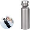 Pure Titanium Bottle Direct Drinking Water 500ml 600ml 750ml Outdoor Climbing Bicycle Sports Ultra-lightweightrust-free Wide Mouth
