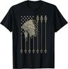 Native American Flag for Native Americans T-Shirt Cotton Short Sleeve Tee S Camisas Streetwear