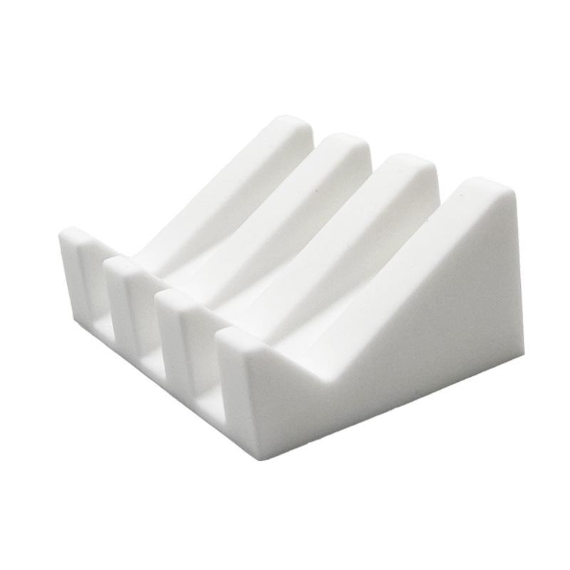 Silicone Soap Holder: Creative, Non-slip, Washable Draining Pad for Household Use