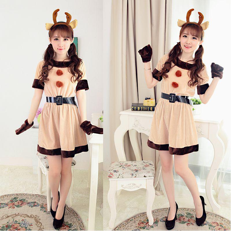 Deluxe Women Mrs Santa Claus Christmas Fancy Dress Costume Xmas Party Outfit