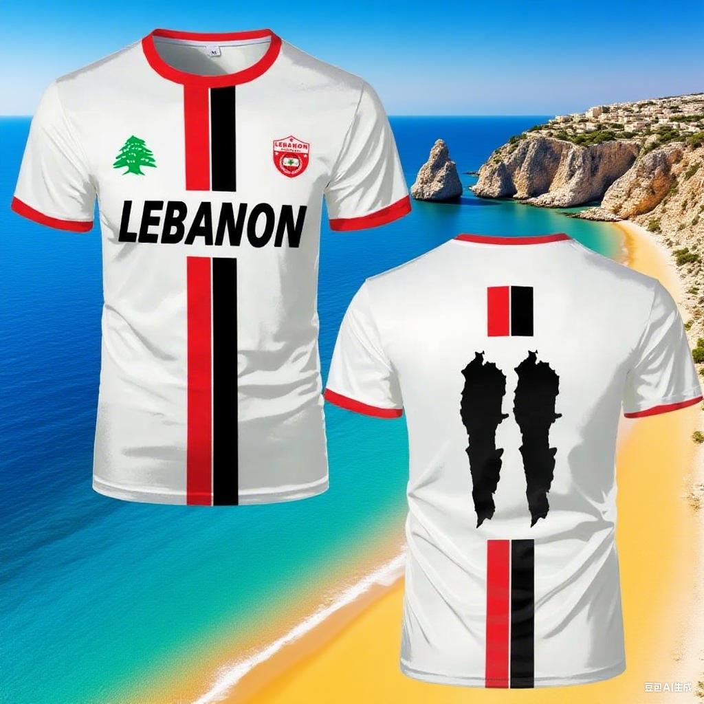 Lebanon Football Jersey T Shirts Adult & Kids 3D Printed Sports Soccer Uniforms Men's Lebanese Flag Clothing Women's T-shirt