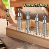 Metal Material Expansion Tube Serrated Design Self-Tapping Screw Home Decoration