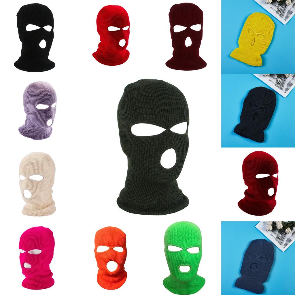 Ski Gezichtsmuts Gebreide Winter Balaclava Voor Mannen Vrouwen Met Koudebescherming