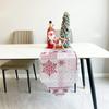 Christmas Table Runner Christmas Polyester Printed Tablecloth Decorative Table Napkin