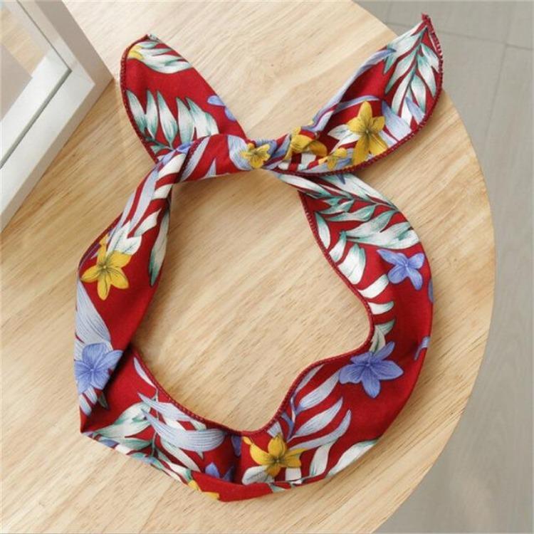 new popular rabbit ears turban headband women girls hair head band wrap accessories for women girls hairband headdress headbands