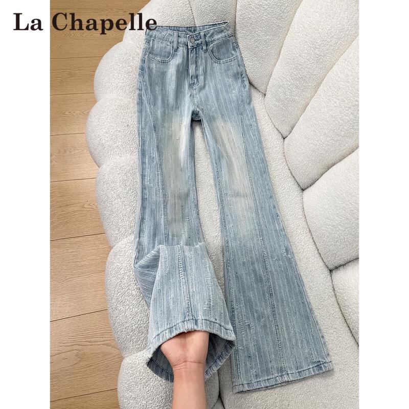 Women s High-Waist Flared Denim Jeans M