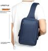 High-End Crossbody Bag: Trendy, Lightweight Chest Bag for Men & Women - Perfect for Travel and Commuting