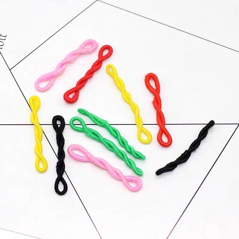 

Minimalist Black Hair Ties: Children s and Women s Small Rubber Bands Small Colored Rubber Bands - 1 Pack (10 pieces)
