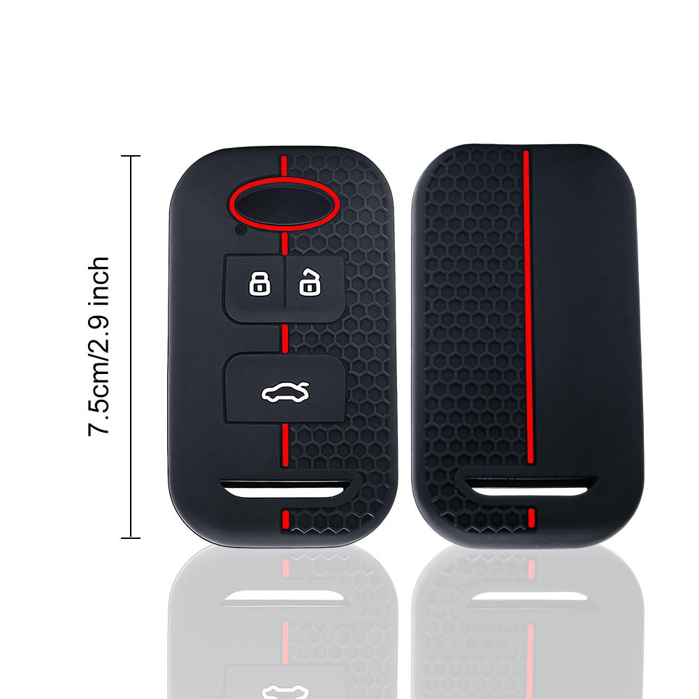 3 Buttons Silicone Car Key Case For Chery Tiggo 8 7 5X Smart Keyless Remote Fob Protect Case
